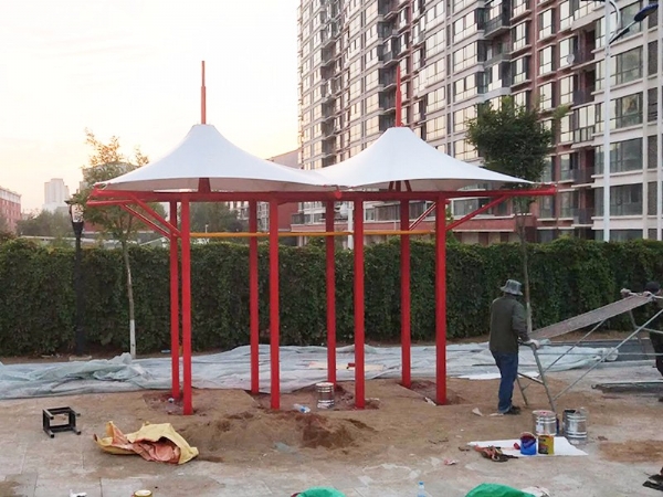 遮陽(yáng)膜結構